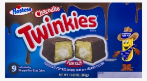 Hostess Chocodile Twinkies Fun Size Snack Cakes, 9 - Chocodile Twinkies - 8 Count