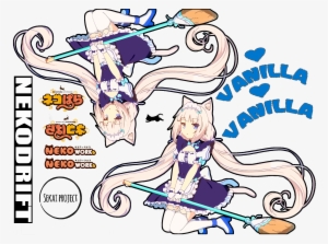 My Sticker Sheet For 1/10th Scale Vanilla Itasha