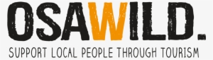 Osa Wild Travel Logo Naranja - Graphic Design