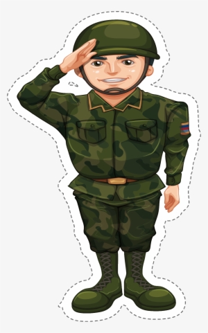 Png Transparent Download Soldier Salute Clipart - Hand Salute
