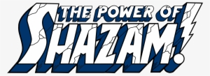 "power Of Shazam" Logo Recreated With Photoshop - Captain Marvel