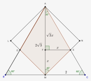 Equilateral Triangle Overlaps Square - Equilateral Triangle