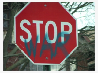Why I Am Anti-war - Stop 4 Way