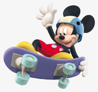 Skateboard Clipart Mickey Mouse Clubhouse