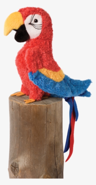 Douglas Gabby Red Parrot - Douglas Toy Gabby Red Parrot 7" Plush