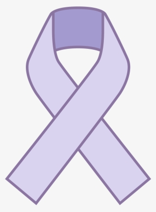 Cancer Ribbon Icon - Awareness Ribbon