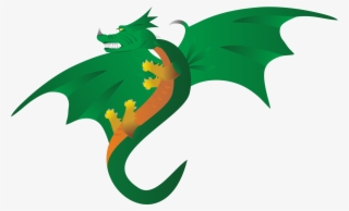 Yükle Mysterious Green Creature Dragon Fairy Tale, - Dragon