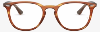 Rx7159 Glasses In Light Brown Havana - Ray-ban Rx7159