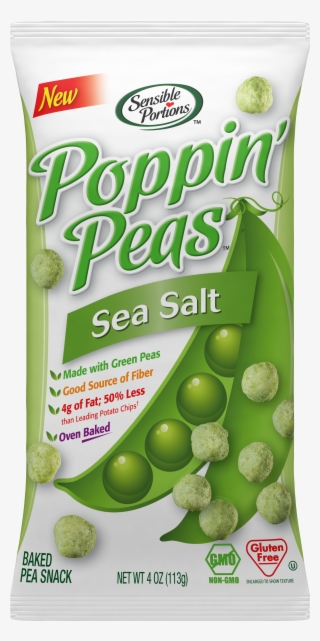 Poppin' Peas - Sensible Portions Poppin Peas