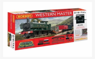 Western Master Digital Train Set With Elink - Hornby R1173 Western Master Digital Train Set