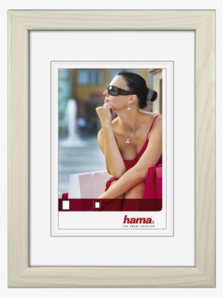 "guilia" Wooden Frame, White, 13 X 18 Cm - Drevený Rám Na Fotku