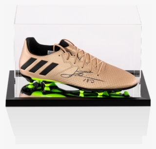 Lionel Messi Signed Football Boot Gold Adidas Nemeziz - Adidas Nemeziz