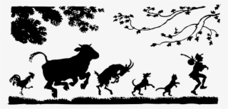 Animals, Cat, Man, Silhouette, Dog, Cow, Goat - World Zoonoses Day 2018