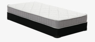 Image For Twin Size 4" Mattress And Box Spring Set - 19-inch Rack