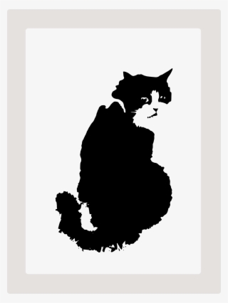 Black And White Cats Clip Art Clipart Kitten Black - Cat Blackand White Clip Art
