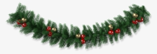Green Christmas Pine Branch Decoration Vector - Png Christmas Decoration