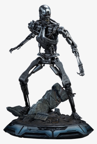 5" Terminator Maquette Terminator T-800 Endoskeleton - T 800 Png
