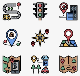 Gps Navigation - Web Design Icon Png