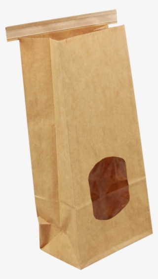 Bag, Food Bag, Kraft Paper, 72x246x115mm, Brown