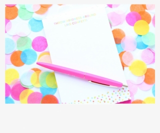 Throw Kindness Around Like Confetti Notepad - Teacher Created Resources Teacher Created Notepad