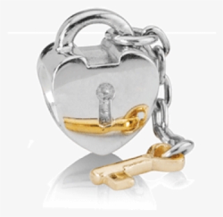 La Llave De Mi Corazón - Pandora Key To My Heart 14k & Silver Charm