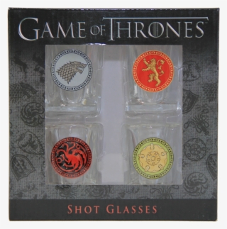 Game Of Thrones House Sigil Shot Glass Set - Game Of Thrones / O.s.t. Vinyl Record