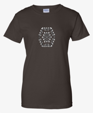 A Death Hex Skull Vector Art Kaleidoscope T Shirtt - T-shirt