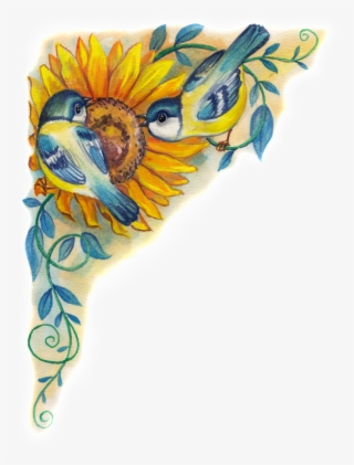 This Graphics Is Hand Painted Flower Decoration Vector - Watercolor Painting