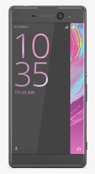 Sony Xperia Xa Ultra 16 Gb Black Front - Sony Xperıa Xa Ultra