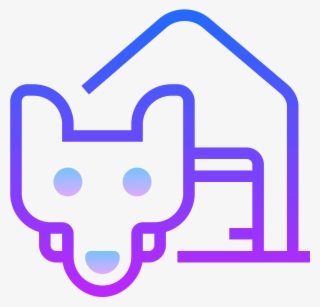 Dog House Icon - Dog