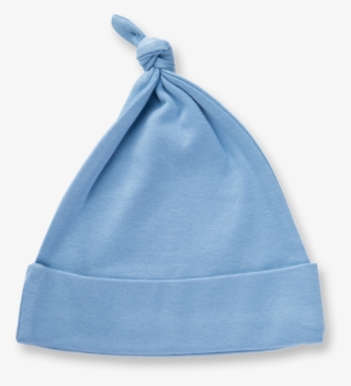 Little Boy Blue Knotted Hat - Beanie