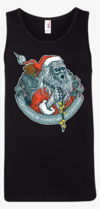 I'm Dreaming Of A White Walker Christmas 100% Ringspun - Home Of The Free Because Of The Brave Short Sleeve