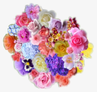 Flowers Multicolor Rainbow Flowerpatch - Vanilla Rose Donut Body Soap - All Natural Soap - Ideal