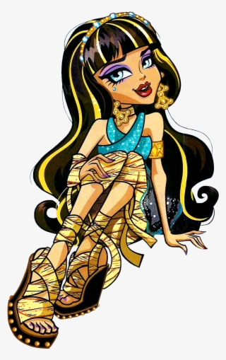 Cleo De Nile Is The Daughter Of The Mummy - Monster High Cleo De Nile Cartoon Fan Art