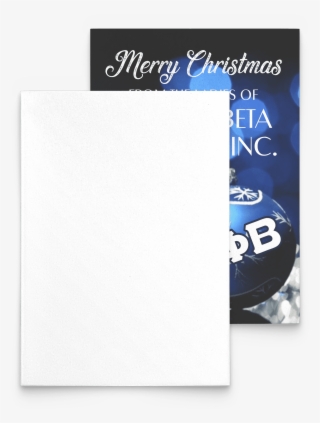 Zeta Phi Beta Christmas Card - Christmas Day