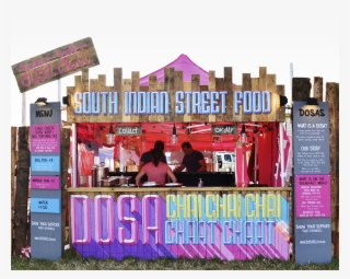 Download South Indian Food Stall Decoration Clipart - Indian Street Food Stalls