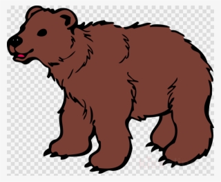 Brown Bear Clipart Polar Bear Giant Panda - Bear Clipart