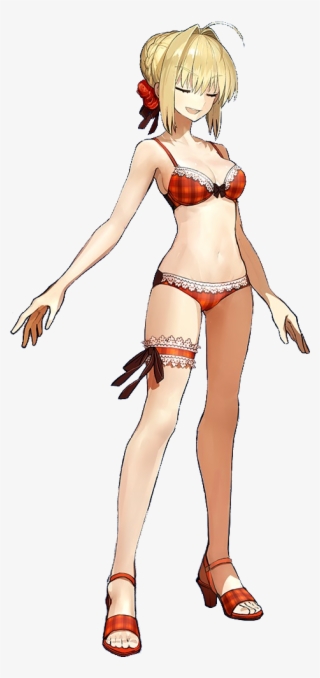 Nero's Rose Vacation - Fate Extella Nero Swimsuit