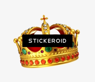 Snapchat Flower Crown - Transparent Gold King Crown