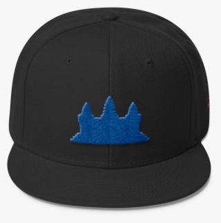 Wool Blend Snapback Blue Angkor Wat - Denis Daily Hat