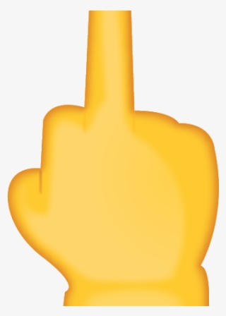 Finger Clipart Middle Finger Emoji - Darkness