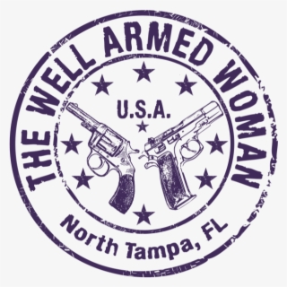 Twaw Round Logo North Tampa Purple - Well Armed Woman Logo