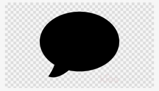 Black Speech Bubble Clipart Speech Balloon Clip Art - Logo Da Gucci Dream League Soccer