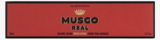 Musgo Real Shave Cream Spiced Citrus 100ml