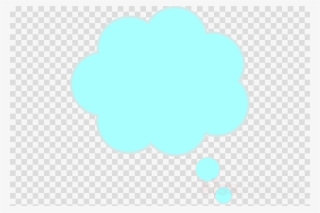 Download Light Blue Thought Bubble Clipart Clip Art - Buttons On Off Png