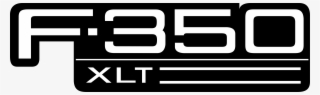 Ford F 350xlt Logo Png Transparent - Ford F 250 Logo Vector