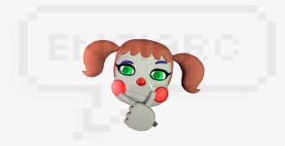 Artworktlt Circus Baby Thinking Emoji - Five Nights At Freddy's