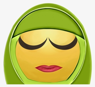 Emoticon, Clipart, Hijab, Muslim - Smiley