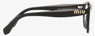 Mu 01rv Glasses In Black On Grey - Glasses