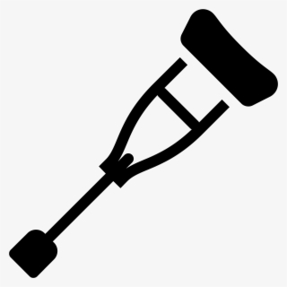 Crutch Filled Icon - Crutches Png File